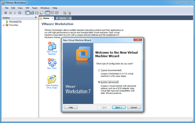 windows 7 virtual machine image
